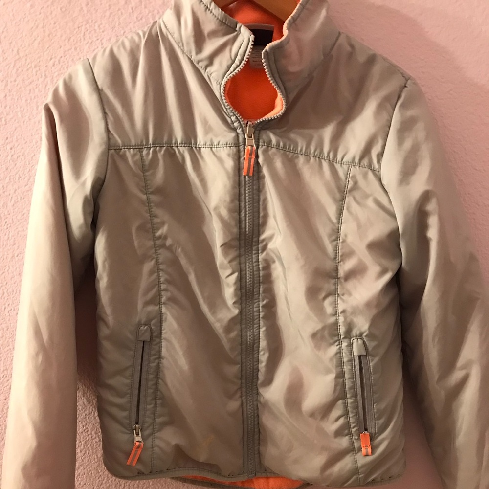 Fleece lined zip up